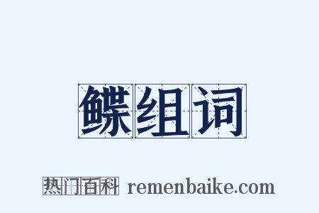 鲽组词是什么意思的图片